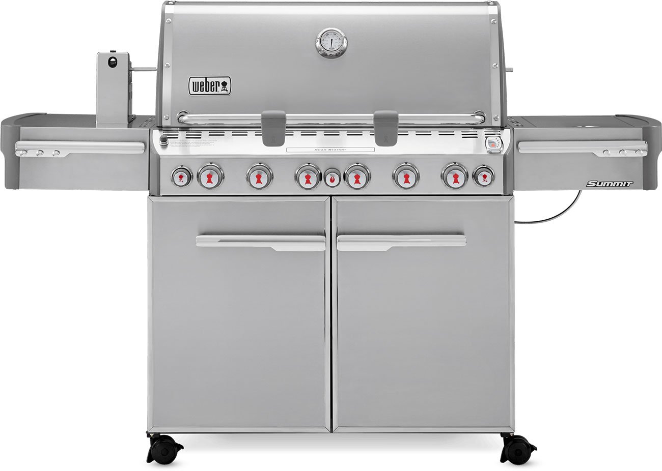 Weber Summit S-670 Stainless Steel Liquid Propane Gas Grill