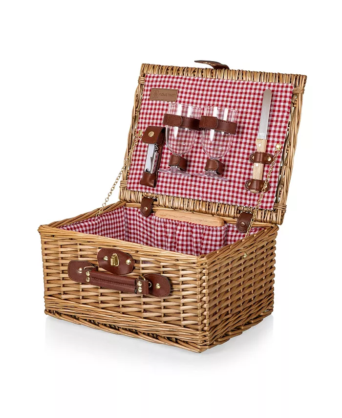 Picnic Time Classic Wine and Cheese Basket