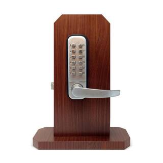 Premier Lock Mechanical Keyless Door Lever Lock With Combination Push Buttons - No Batteries Required KL02