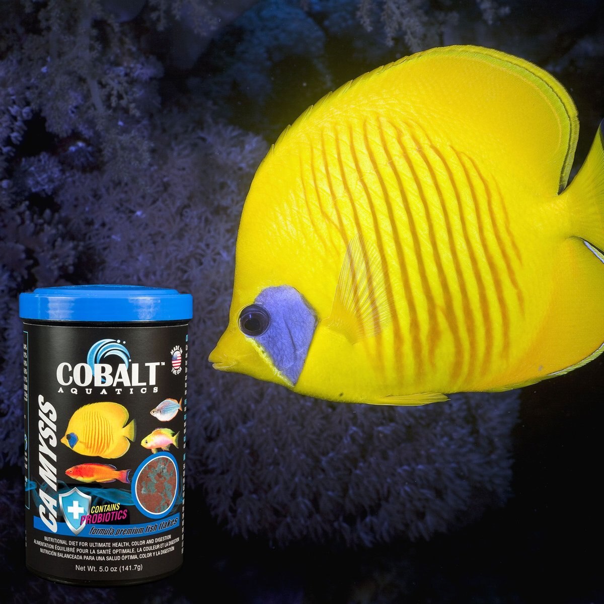 Cobalt Aquatics CA Mysis Flakes Fish Food