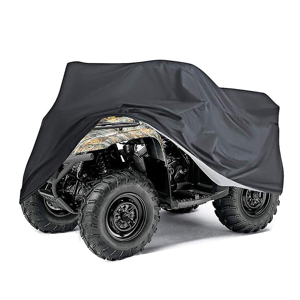 Waterproof Atv Cover Dustproof Cover 210d Oxford Cloth Beach Atv Cover Off-road Vehicle Sleeve 256x110x120cm