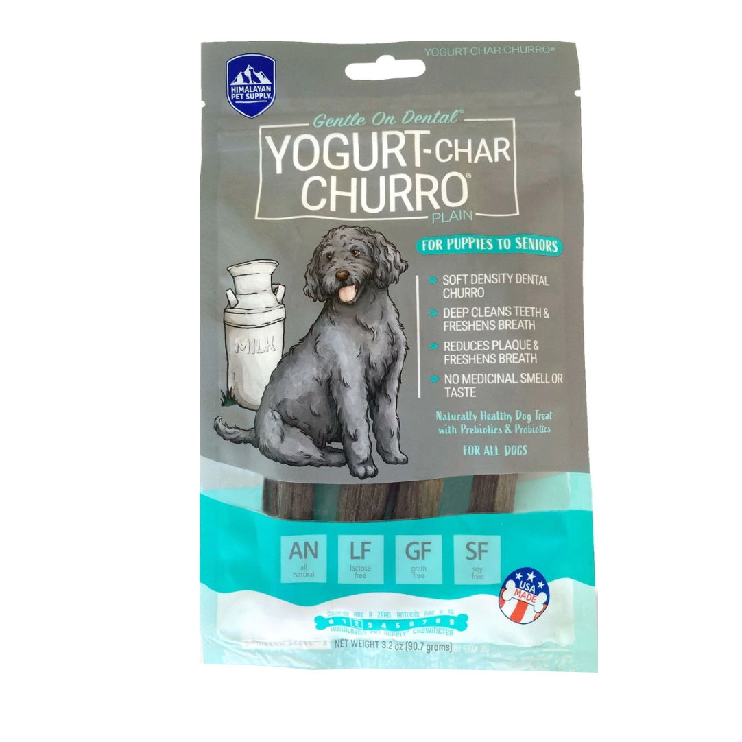 Himalayan Pet Supply Yogurt-Char Churro Dog Treats， 3.2-oz;