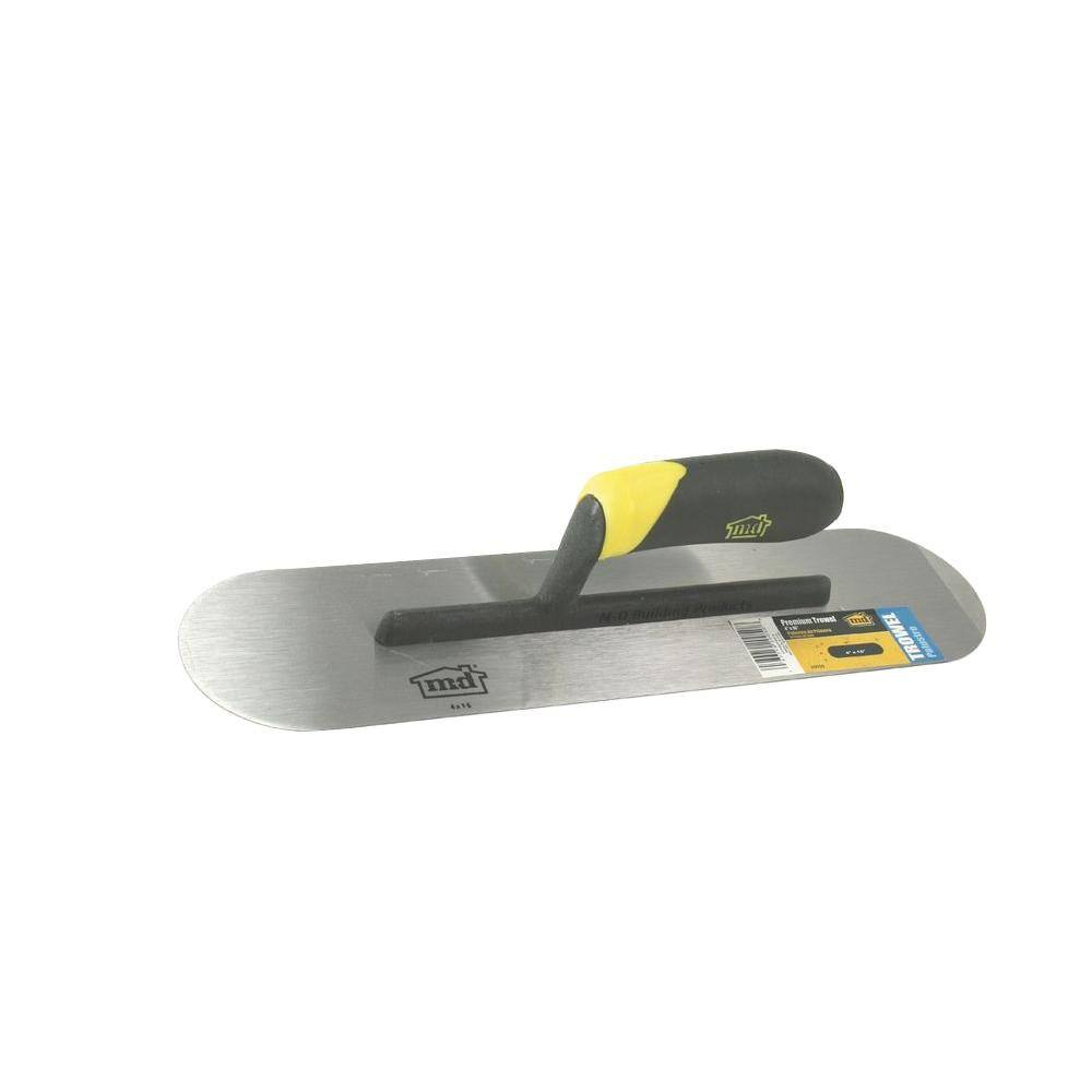 M-D Building Products 4 in. x 16 in. Flat Pool Finishing Trowel 20050