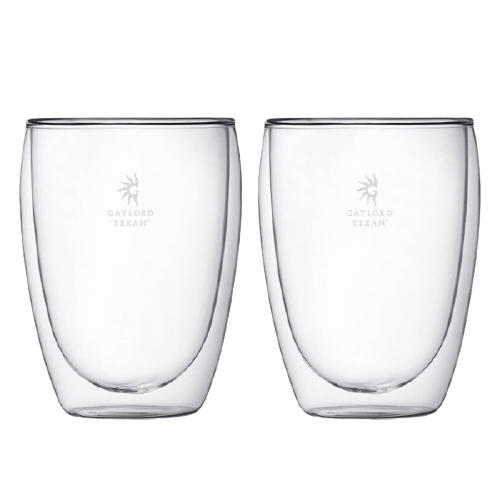 Bodum Pavina 12oz Double Wall Glass Two Piece Set