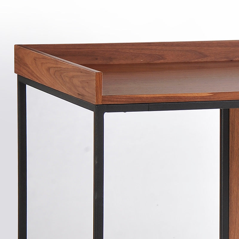 Leo Retro Desk  160cm - Walnut