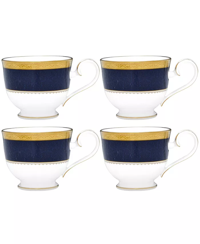 Noritake Odessa Cobalt Gold Dinnerware Collection