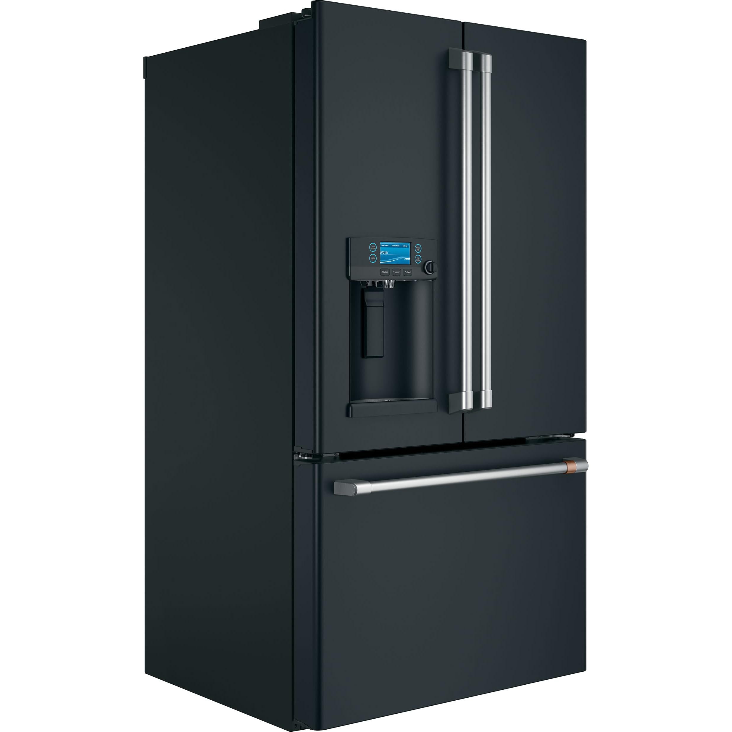 Café 36-inch, 27.8 cu.ft. Freestanding French 3-Door Refrigerator with Hot Water Dispenser CFE28TP3MD1