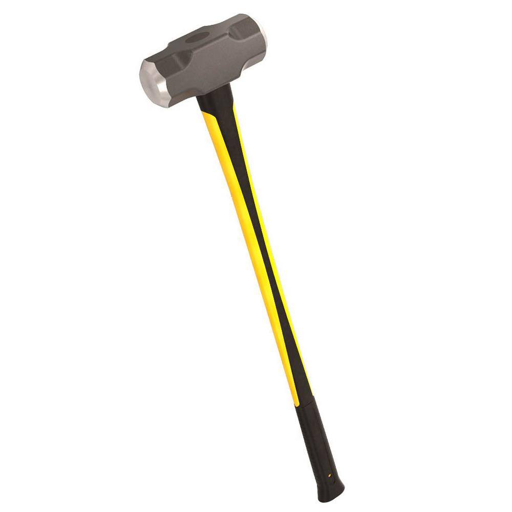 12 lbs. Double Face Sledge Hammer with 34 in. Fiberglass Handle 84-564