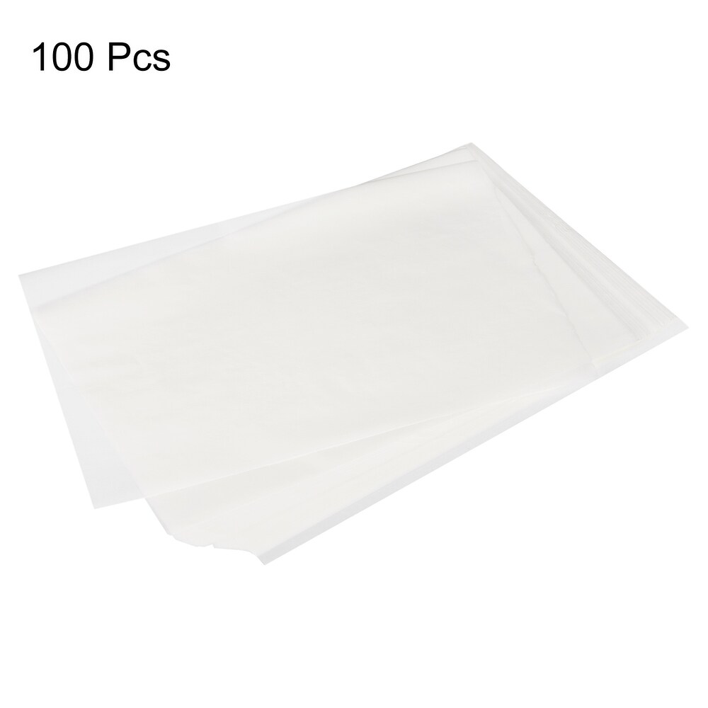 Parchment Paper Sheets  100pcs Rectangle Non Stick Baking Paper  White