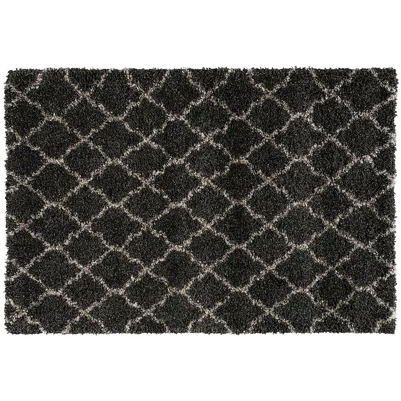 Nourison Amore Trellis Shag Rug