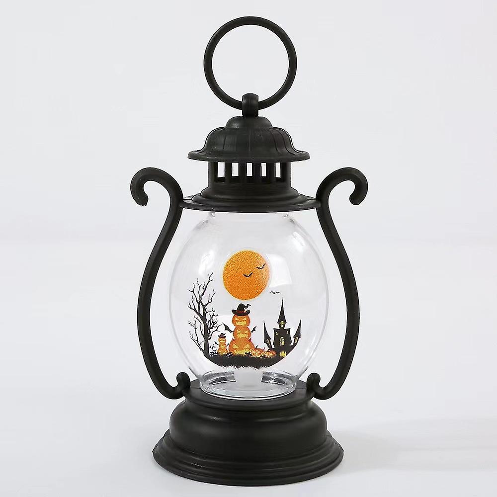 Halloween Pumpkin Light Children's Portable Night Light Party Atmosphere Decorations Scene Layout Props Led Ornaments