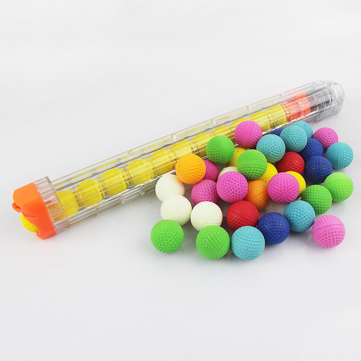 Born Pretty 50pcs Luminous Bullets Ball For Nerf Rival Zeus Apollo Bullets Toys Gun Soft Round Darts For Nerf Rivals Gun Toy Children's Gift