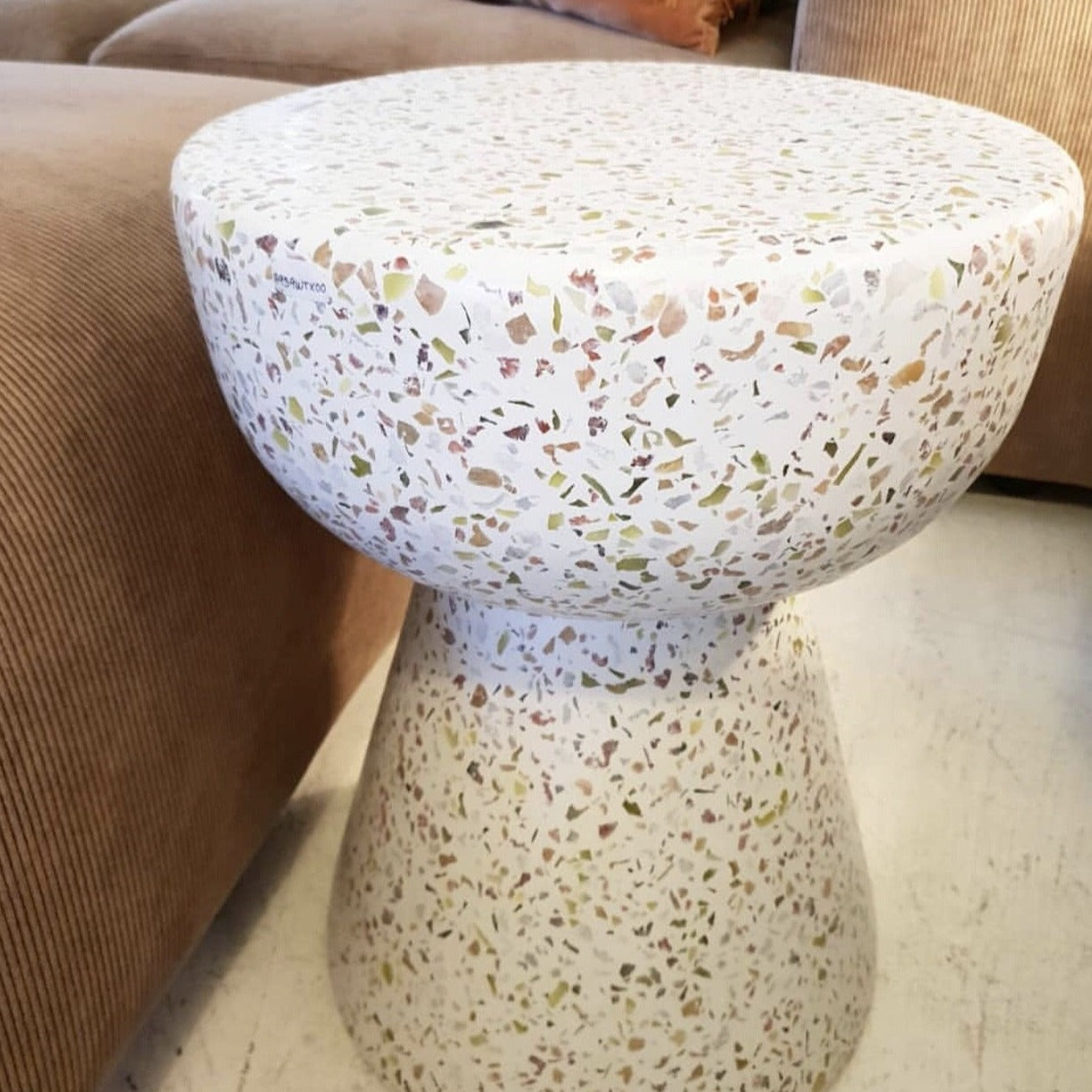 Terrazzo accent table