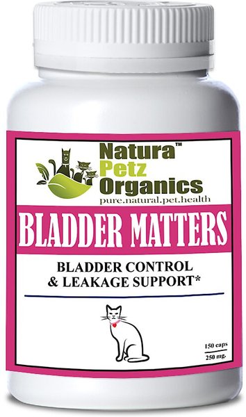 Natura Petz Organics Bladder Matters Cat Supplement， 150 count