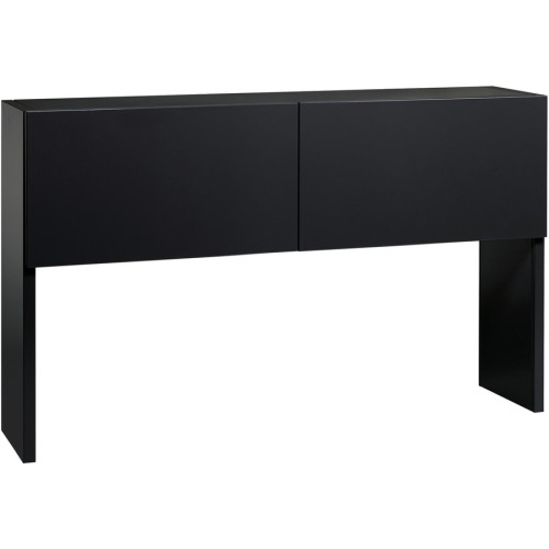 Lorell Modular Desk Series Black Stack-on Hutch (79169)