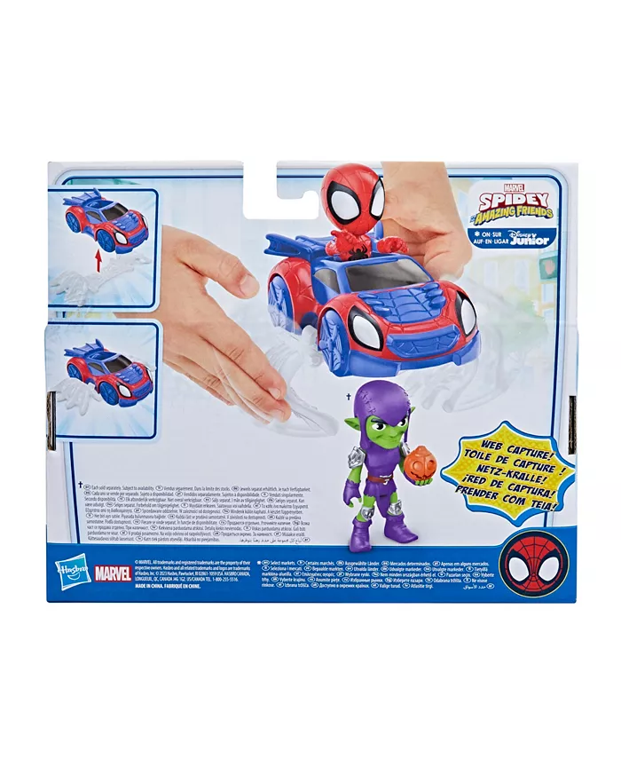 Spidey and His Amazing Friends Spidey Marvel Web Crawler Set