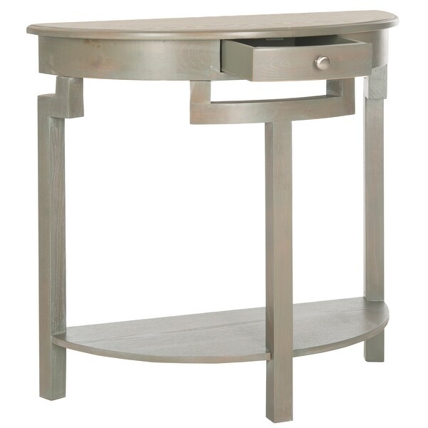 SAFAVIEH Liana Ash Grey Console - 31.9