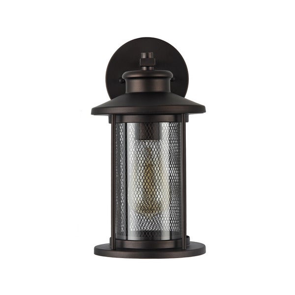 Crichton 1-light Oil Rubbed Bronze Outdoor Wall Lantern Shopping - The Best Deals on Outdoor Wall Lanterns | 22643265