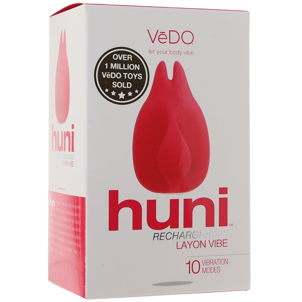 Huni Rechargeable Lay-On Vibe in Foxy Pink