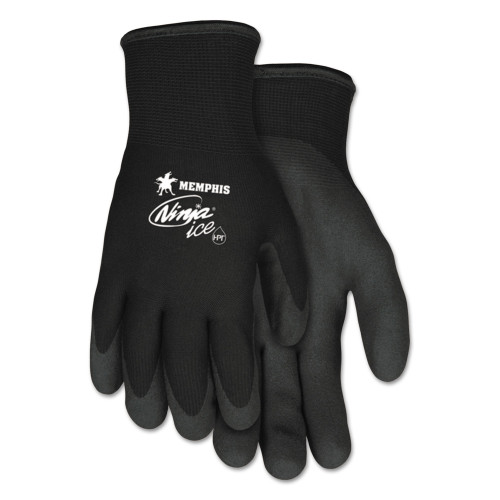 MCR Safety Ninja Ice Gloves， Black， Medium (N9690M)