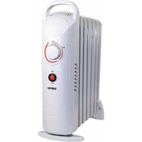 Optimus 700-Watt Electric Oil-Filled Radiant Portable Heater H6003