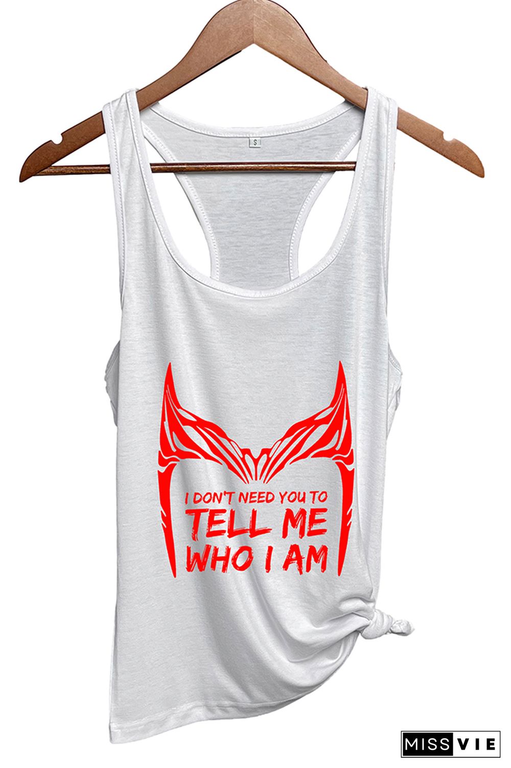 Scarlet Witch Crown Tiara, I Don’t Need You To Tell Me Who I Am Sleeveless Tank Top Wholesale