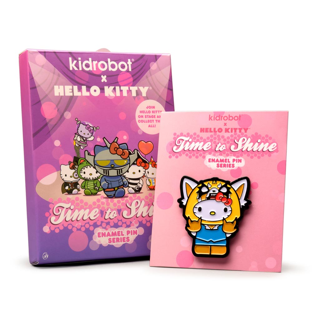 Kidrobot x Sanrio Hello Kitty Time to Shine Pin Series