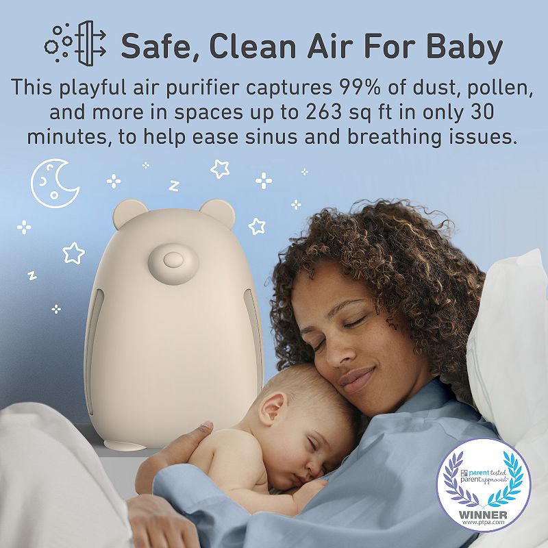 Pure Enrichment PureBaby Bear-Shaped True HEPA Air Purifier