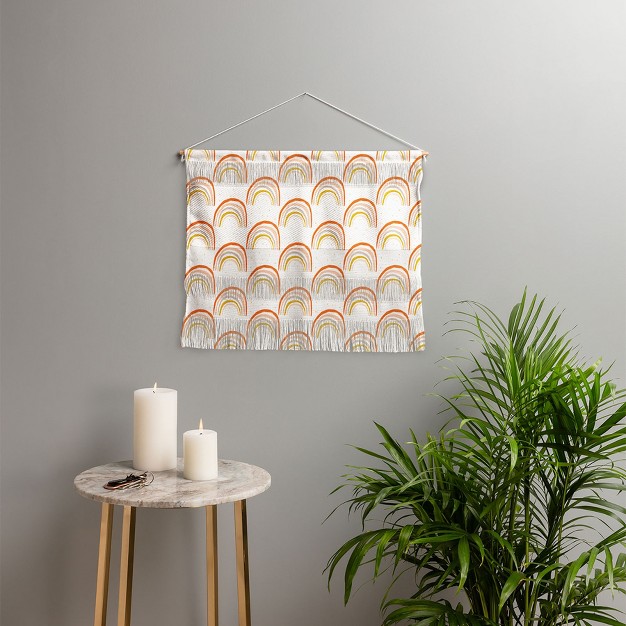 Alison Janssen Rainbow Power Fiber Wall Hanging Society6