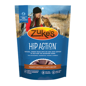 Zuke's Hip Action Peanut Butter and Oats Recipe Dog Treats