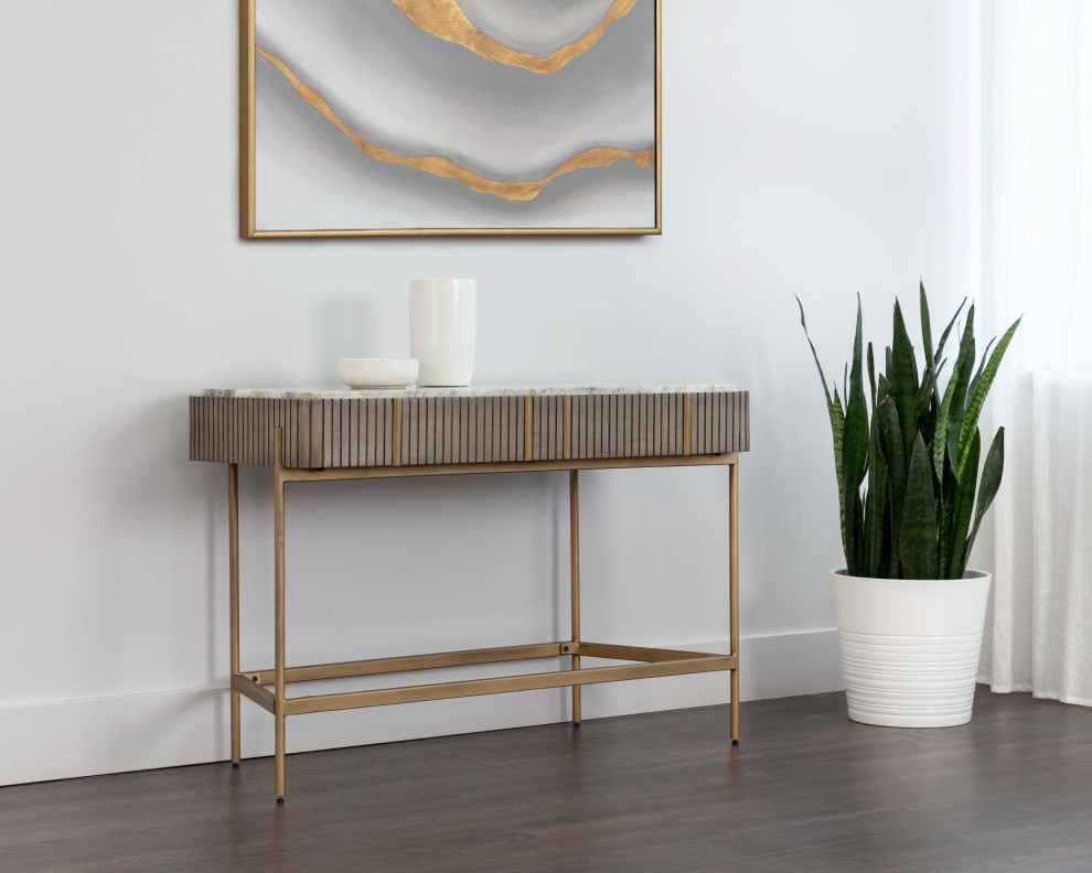 Mauro Console Table   Contemporary   Console Tables   by Sunpan Modern Home  Houzz