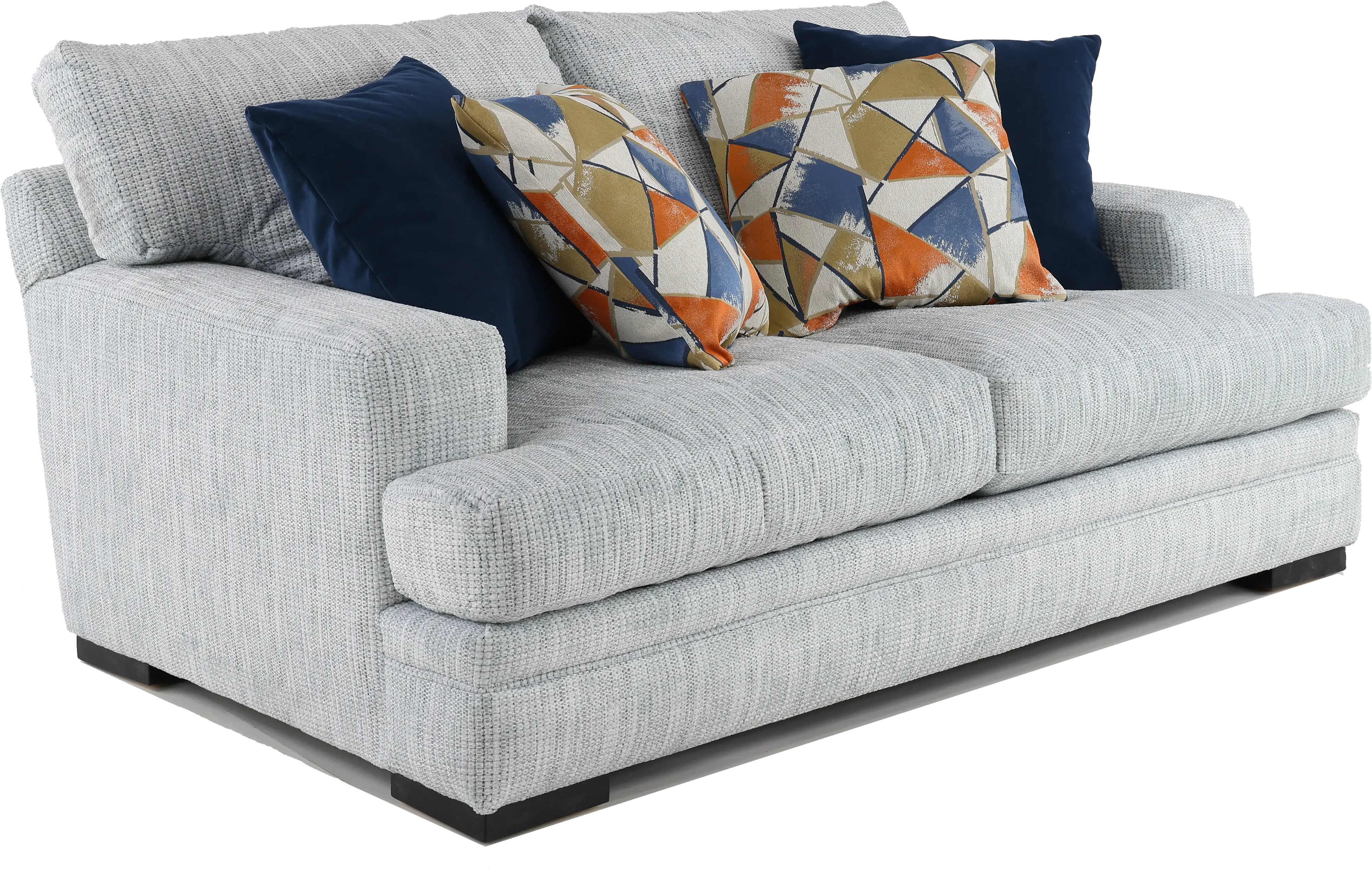 Piccolo Gray Loveseat