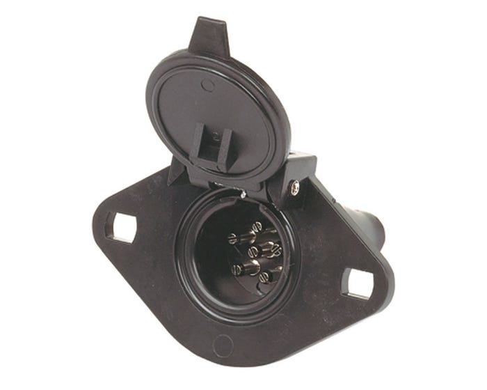 Hopkins 6 in. Round Pole Connector 48425