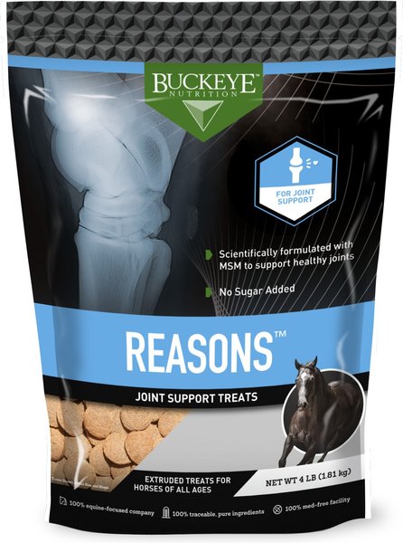 Buckeye Nutrition Reasons Joint Support Horse Treats