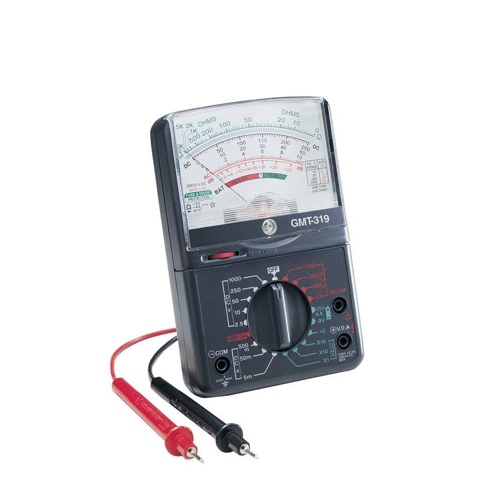 Gardner Bender 19-Range Analog Meter GMT-319