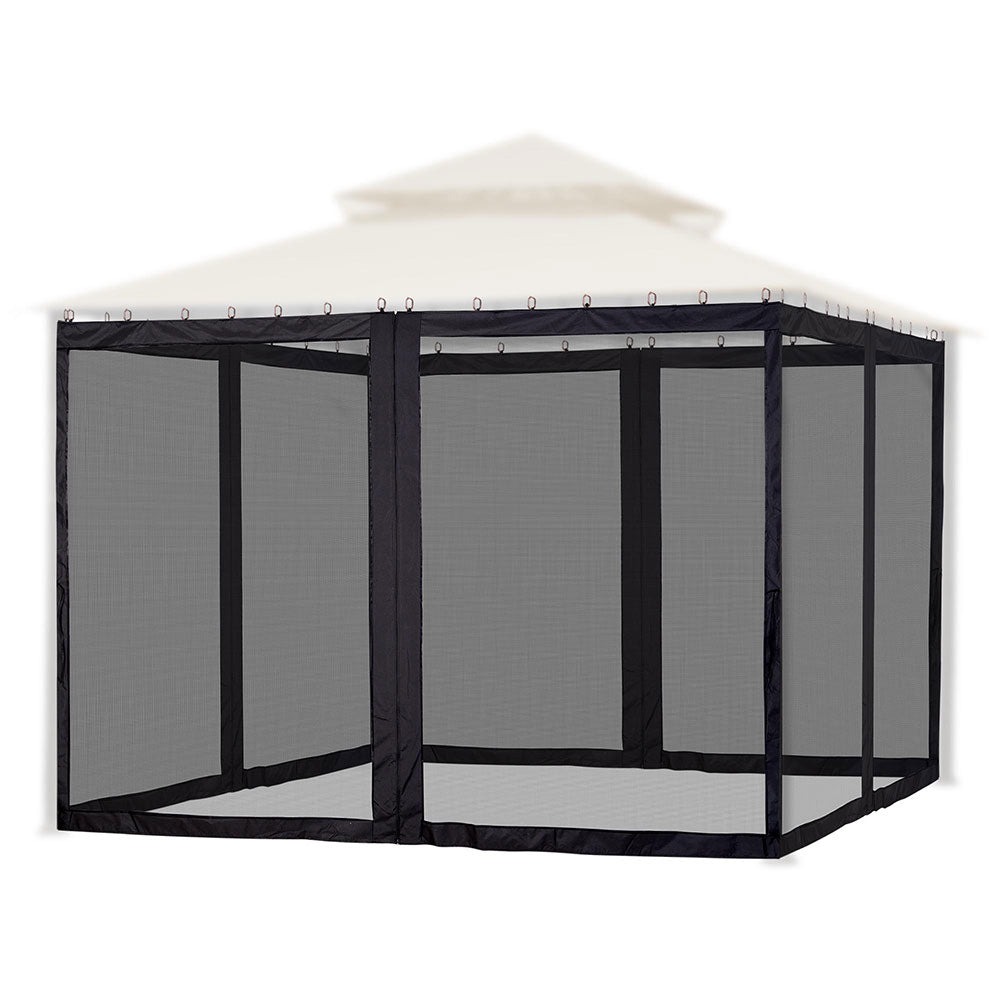 Yescom 41.2'R x 6.4'H Gazebo Mosquito Netting for 12'W x 10'D Gazebos