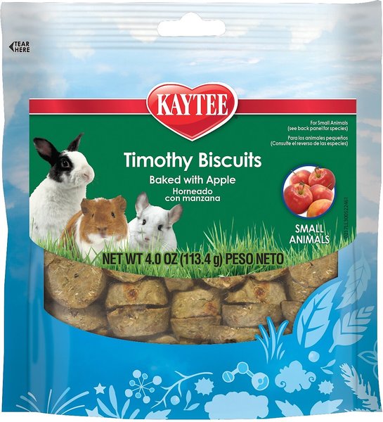 Kaytee Baked Apple Timothy Biscuit Small Animal Treats