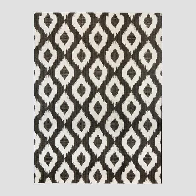 Diamond Ikat Outdoor Rug