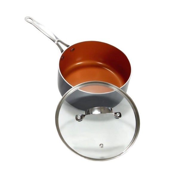 3-Quart Stock Pot with Ultra Nonstick Ceramic and Titanium Coating