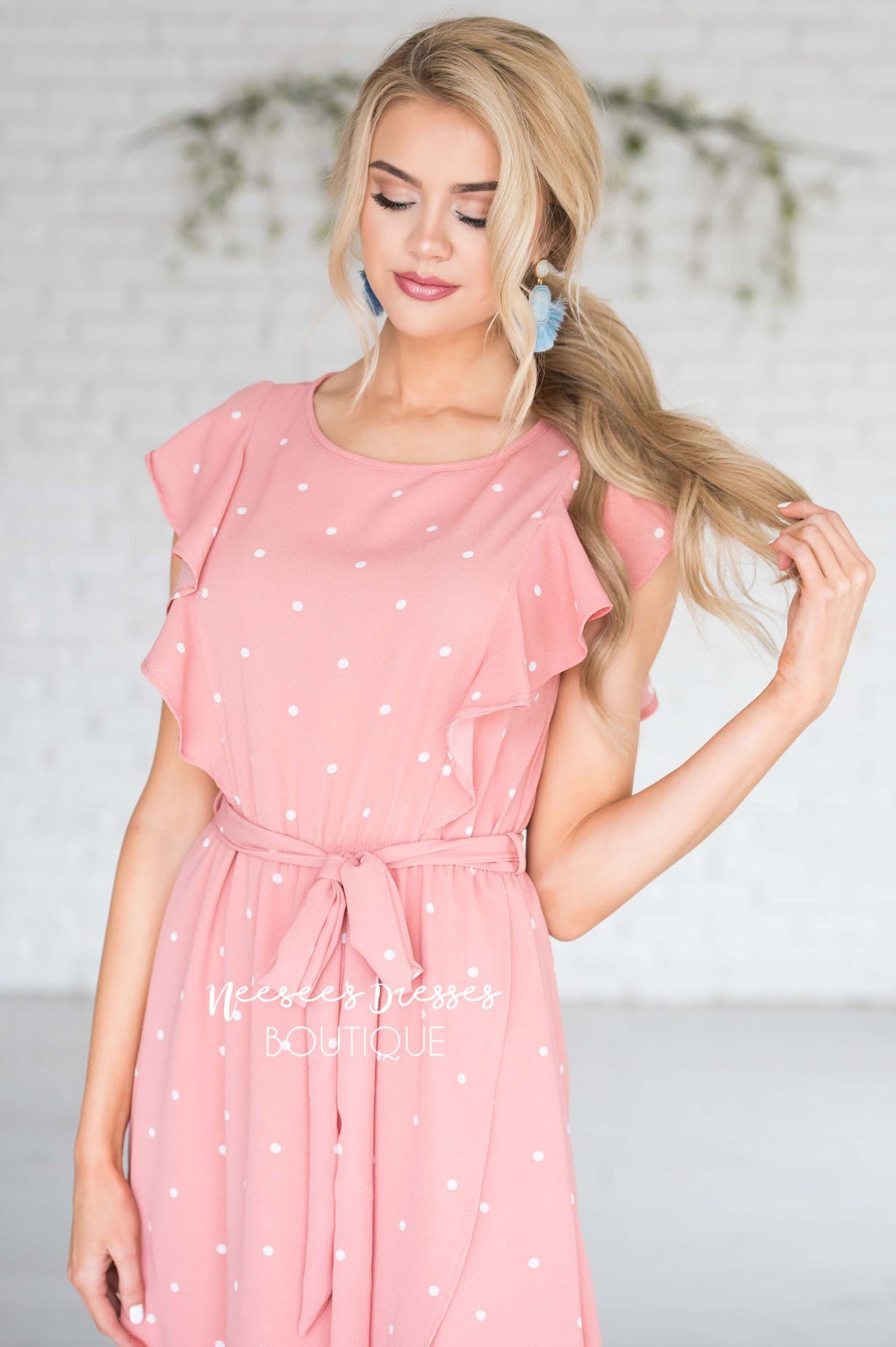 The Kynlei Polka Dotted Dress