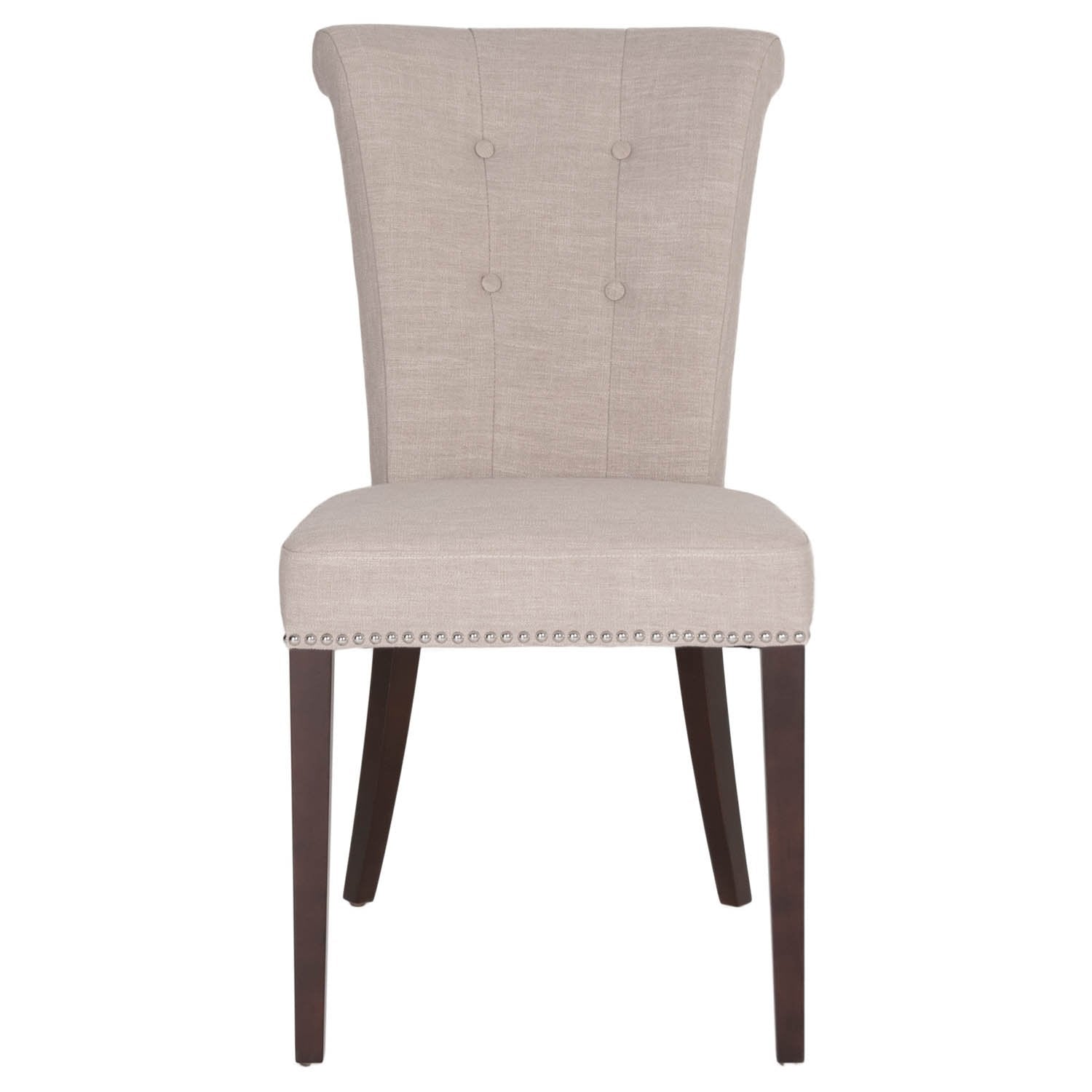 Luxe Dining Chair (Set of 2) in Almond Fabric