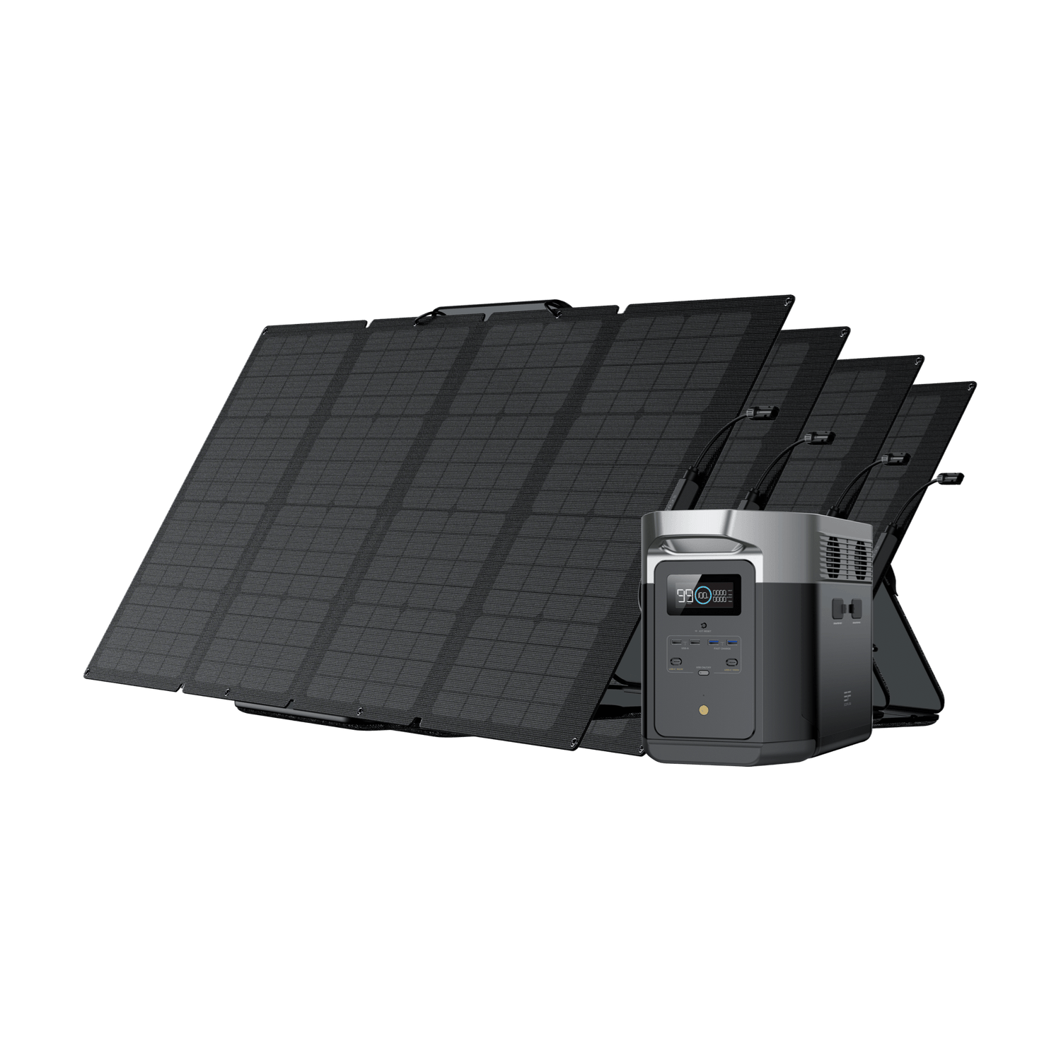 EcoFlow DELTA Max 2000 + 110W Portable Solar Panel