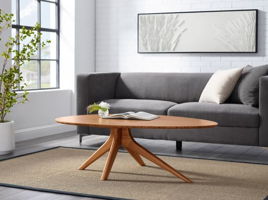 Rosemary Coffee Table  Amber   Midcentury   Coffee Tables   by Greenington LLC  Houzz