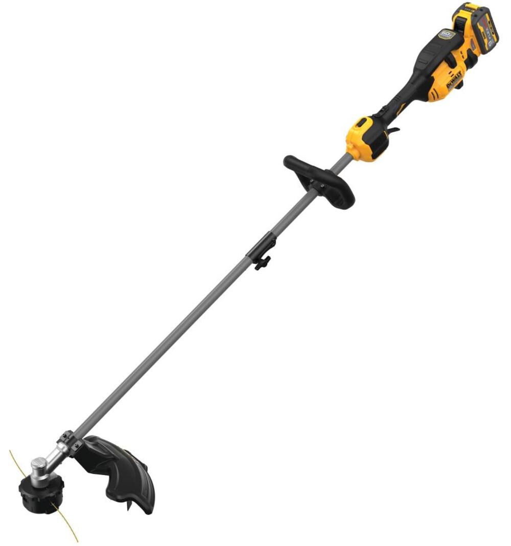 DEWALT 60V MAX* 17 in. Brushless Attachment Capable String Trimmer Kit DCST972X1 from DEWALT