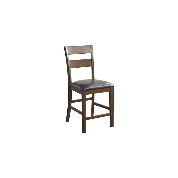 Clazidor Brown Upholstered Barstool (Set of 2) - 19