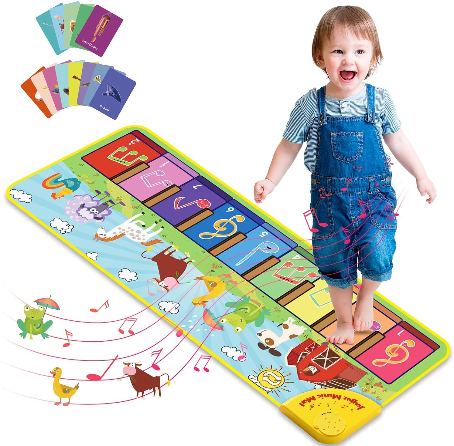 Joyjoz Baby Musical Mats with 25 Music Sounds， Musical Toys