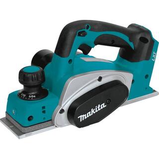 Makita 18V LXT Lithium-Ion Grease Gun (Tool Only) with 18V LXT Lithium-Ion 3-14 in. Cordless Planer (Tool-Only) XPG01Z-XPK01Z