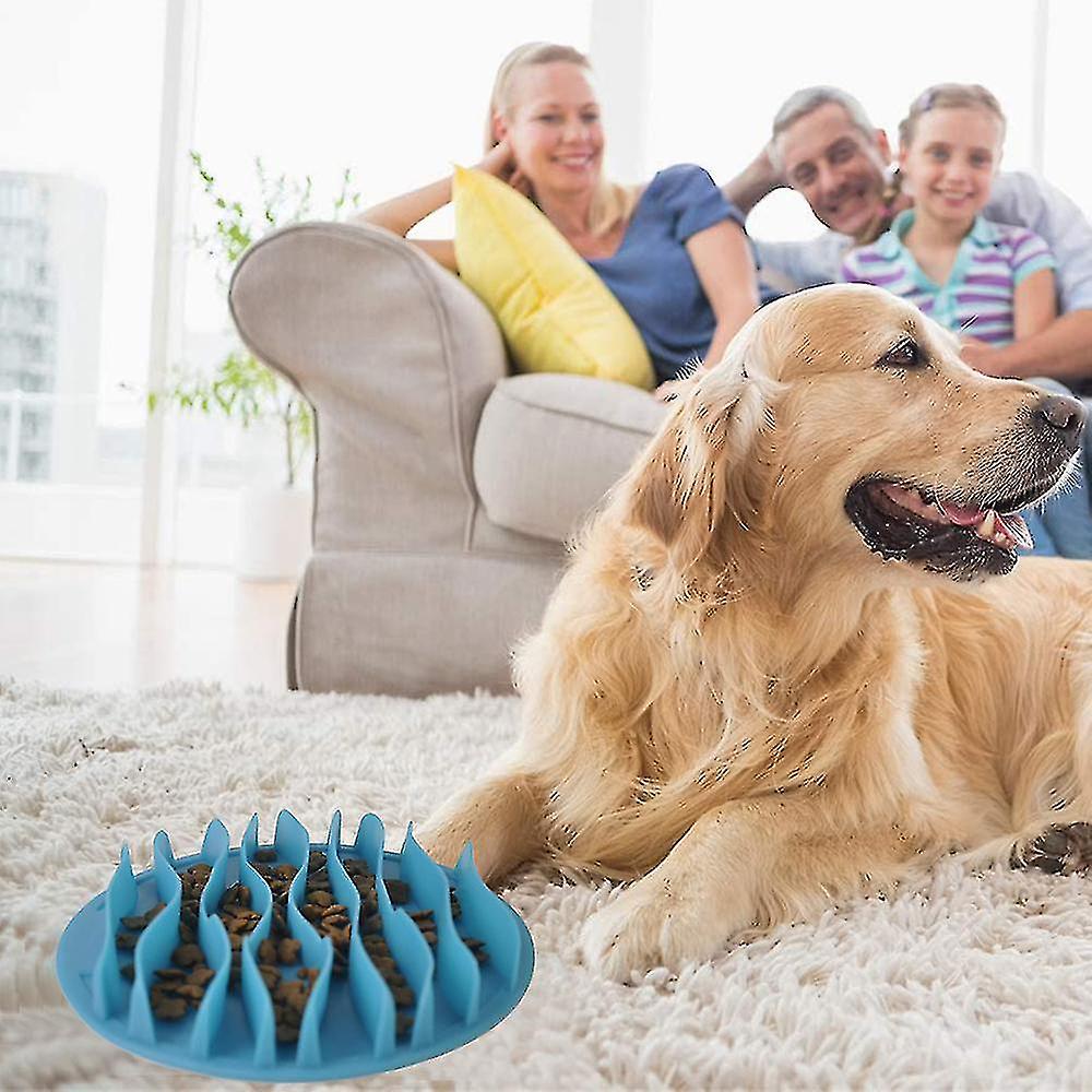 Pet Fun Mat Slow Portable Dog Feeder Bowl