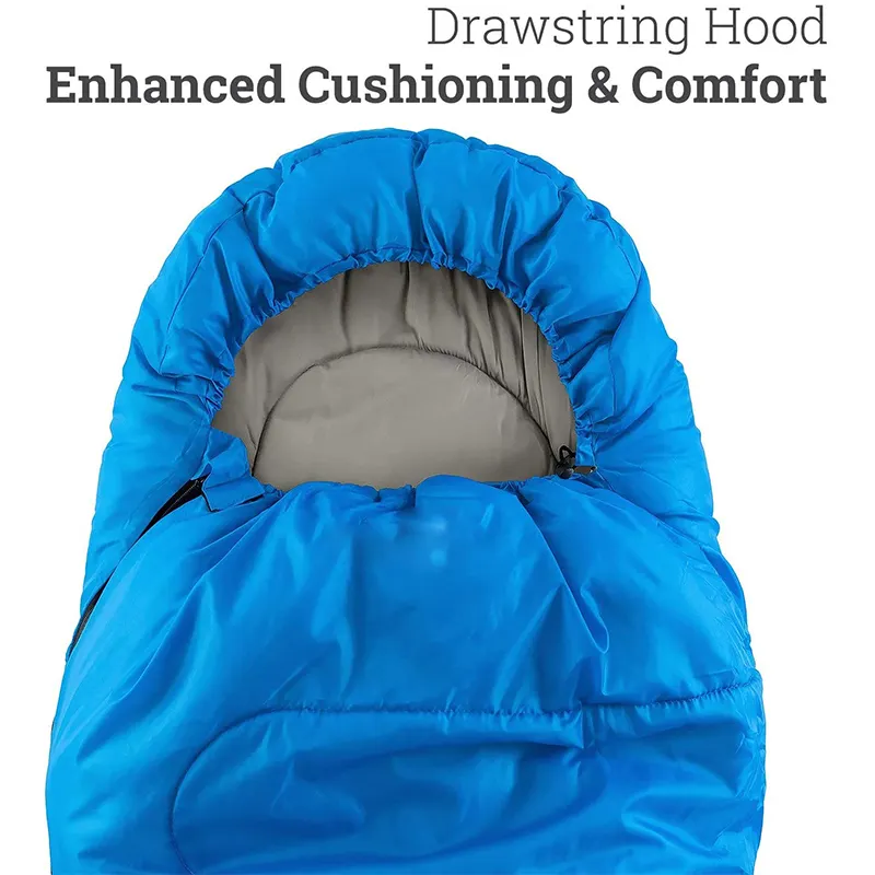 Customized Wholesale Cold Weather Adult Outdoor Lightweight Portable Sleeping Bag Mummy