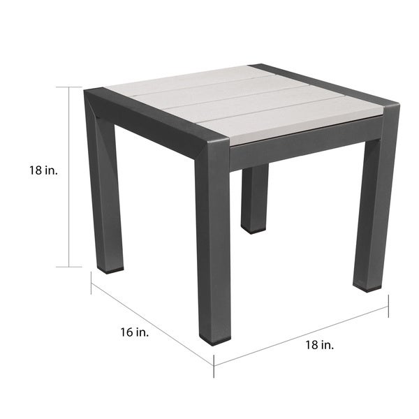 Logan Outdoor Side Table by Havenside Home